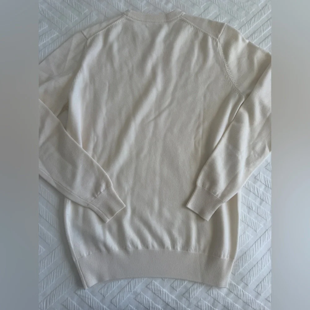 SuitSupply Cream Merino Crewneck - Pure Wool - Size Small - Picture 10 of 10